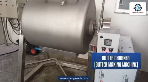 commercial butter making plant