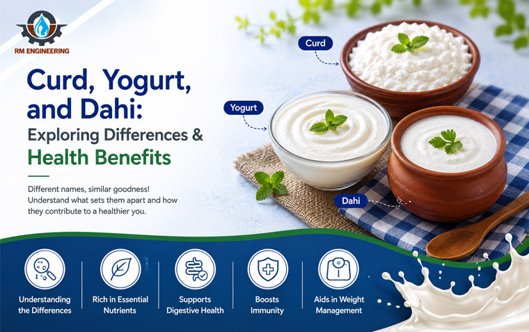 Curd, Yogurt, and Dahi Differences