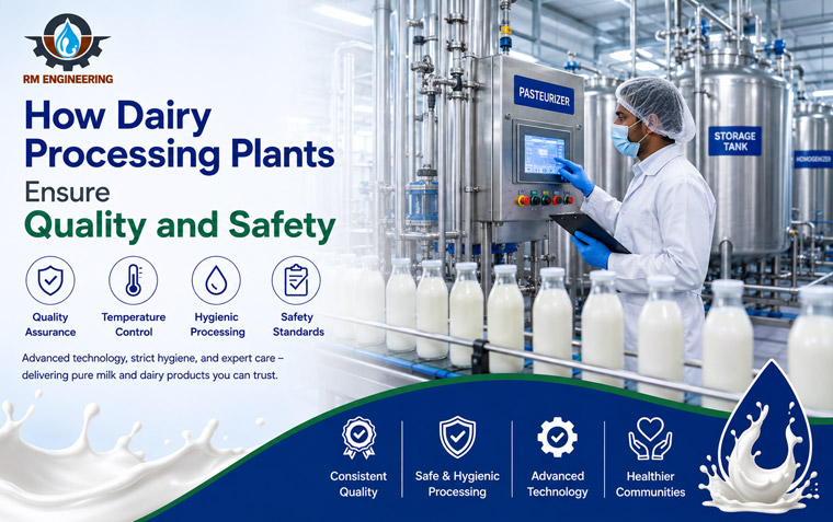 How Dairy Processing Plants Ensure Quality and Safety