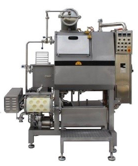 mozzarella cheese-stretching machine