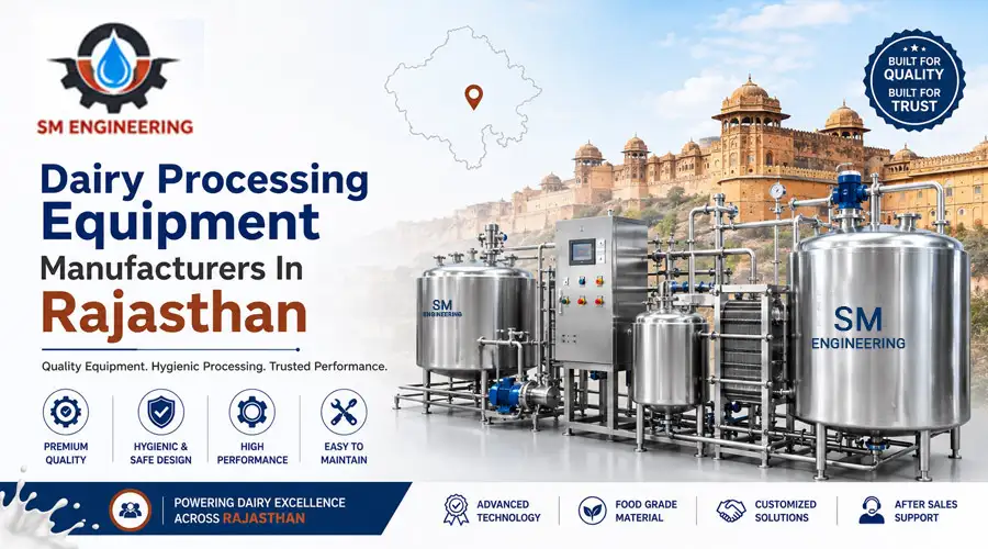 Dairy Processing Equipment Manufacturers in Rajasthan