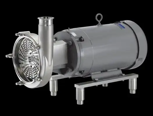 Shear pump for buttermilk production